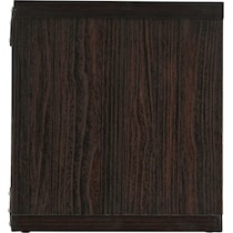 cassidy dark brown shelf   