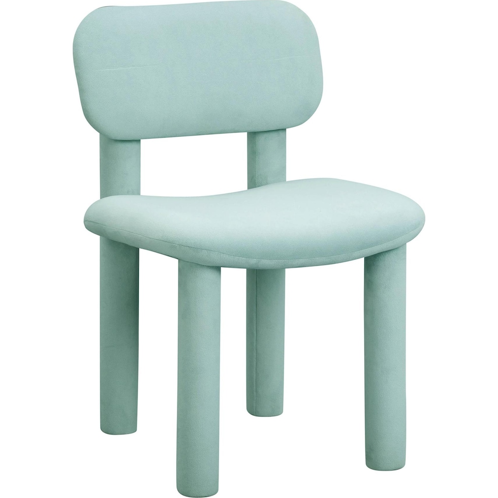 cassini blue dining chair   