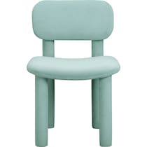 cassini blue dining chair   
