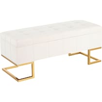 cassis white bench   