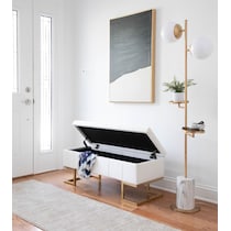 cassis white bench   