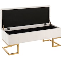 cassis white bench   
