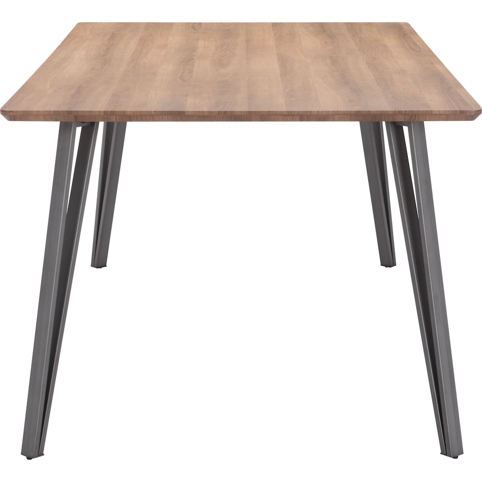 catarina light brown dining table   