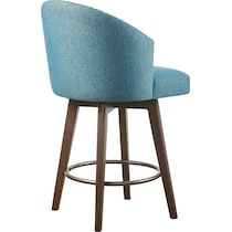 caterina blue counter height stool   