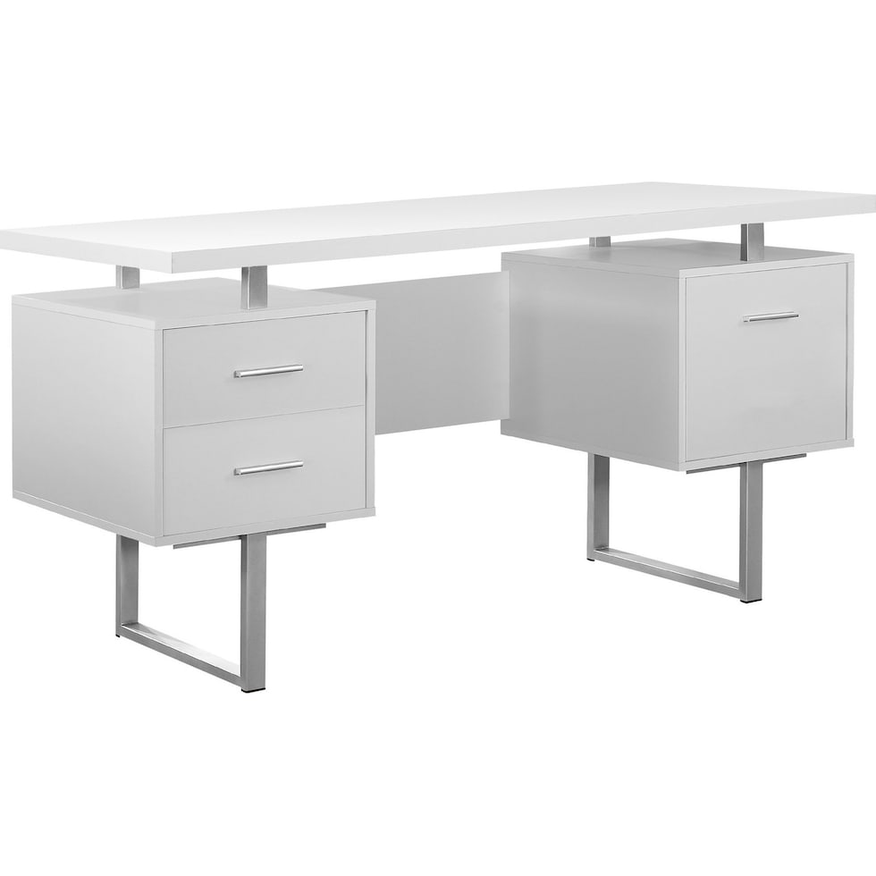 cecelia white desk   