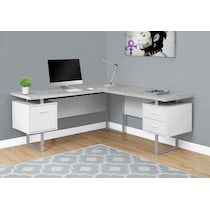 cecelia white desk   