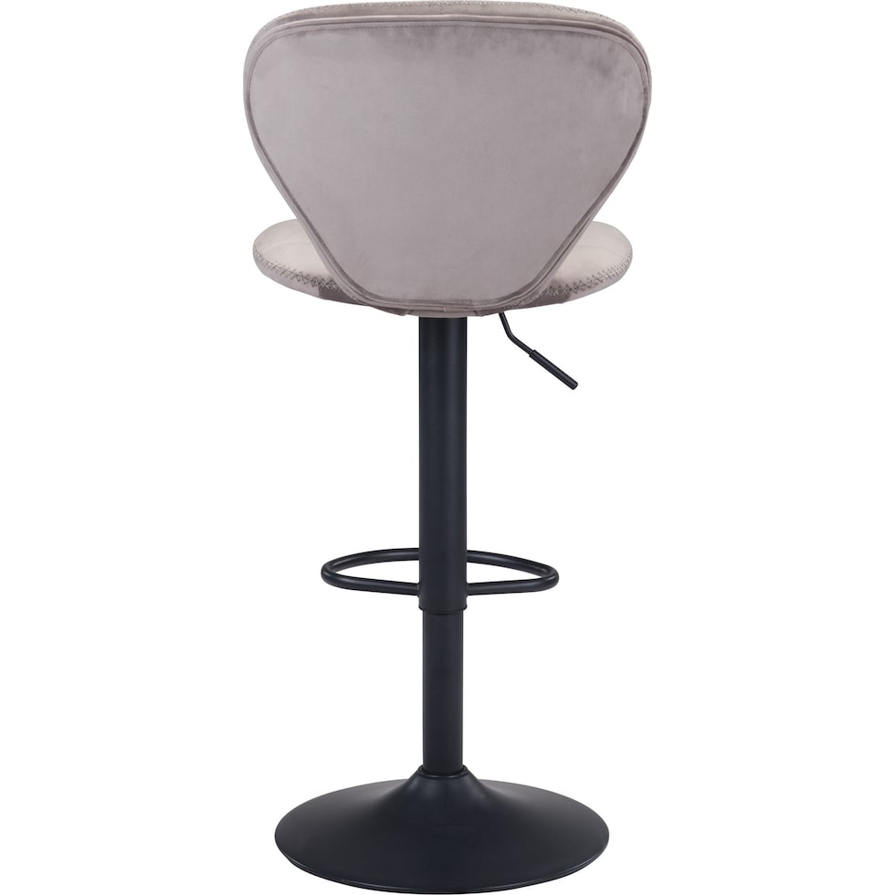 cecil gray bar stool   