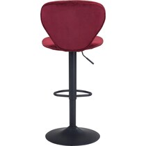 cecil red bar stool   