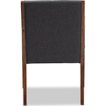 cecilia gray accent chair   