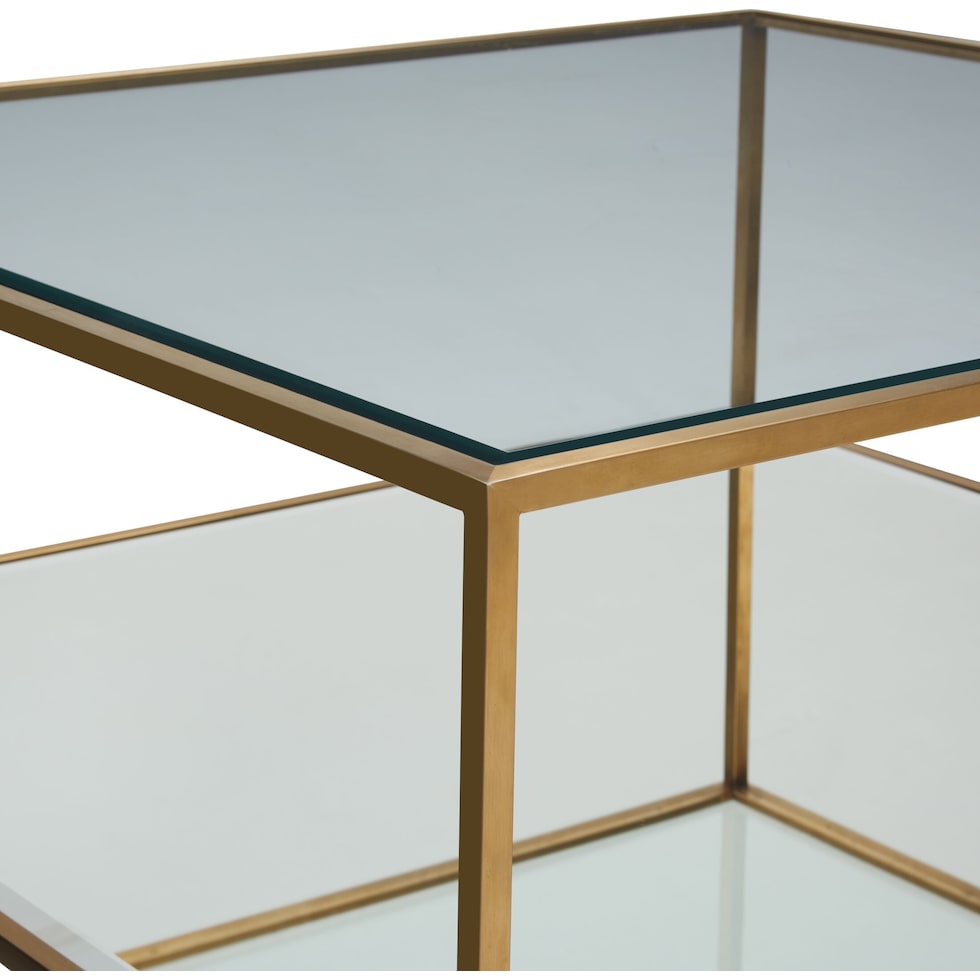 celeste gold end table   