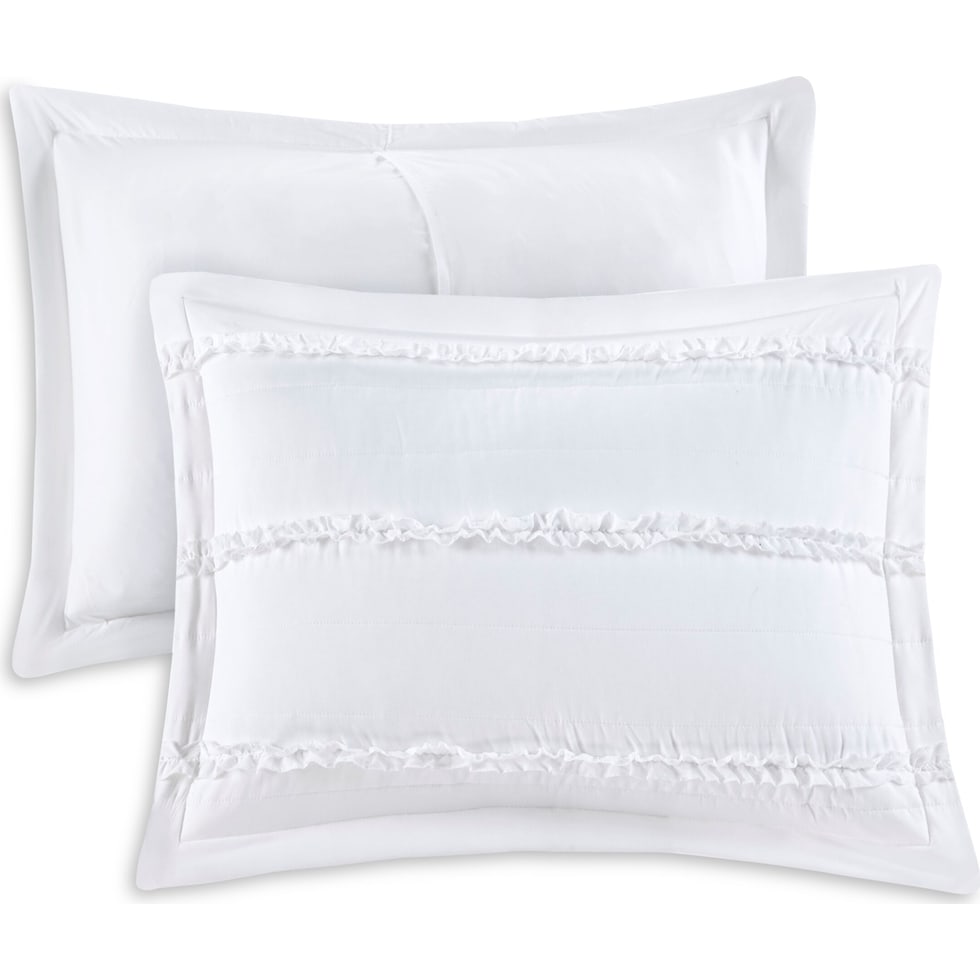 celestia white queen bedding set   