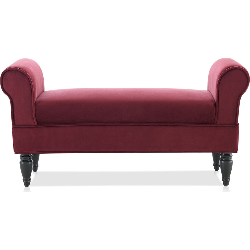 chandra red bench   