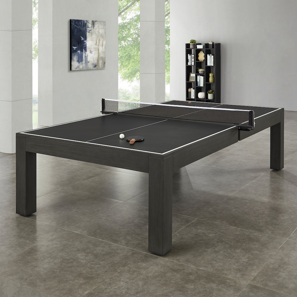 channing dark brown gaming table   