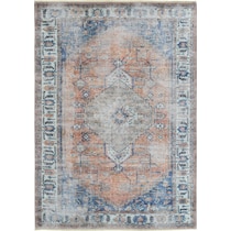 channing multicolor area rug  x    