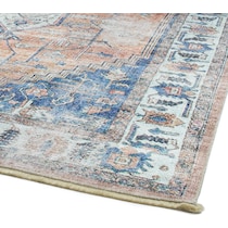channing multicolor area rug  x    