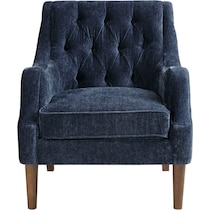chantal blue accent chair   
