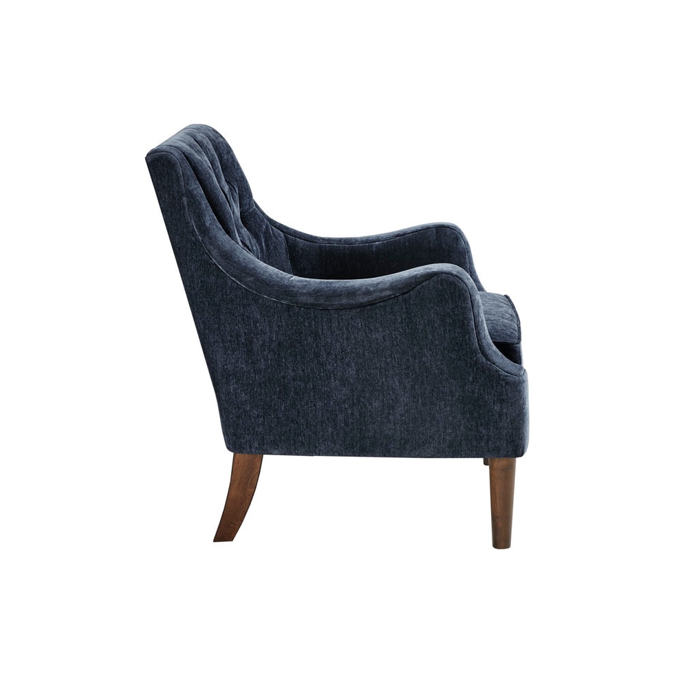 chantal blue accent chair   