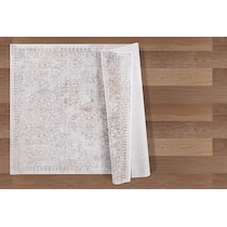 chanterelle neutral area rug  x    