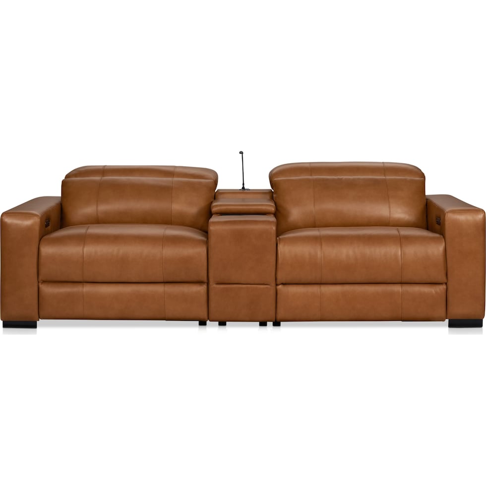 chapman dark brown loveseat   