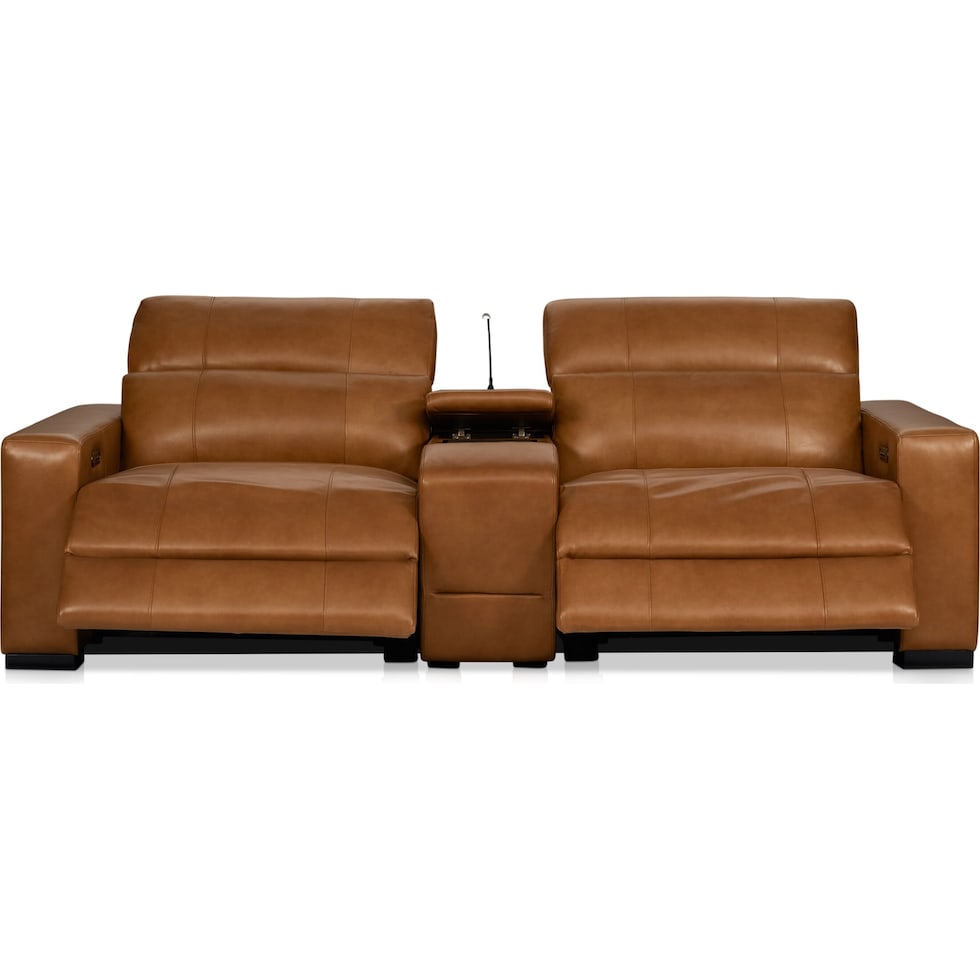 chapman dark brown loveseat   