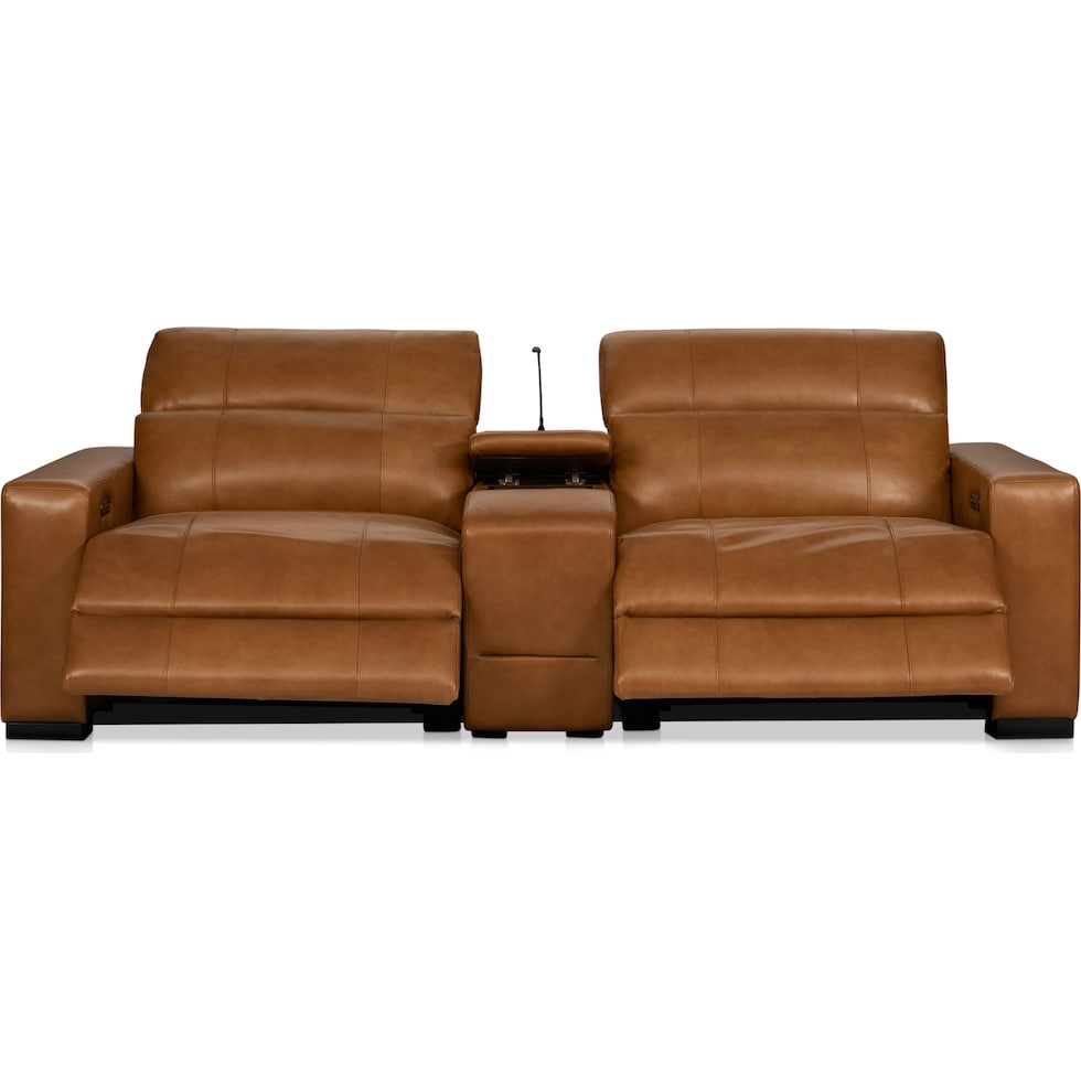 chapman dark brown loveseat   