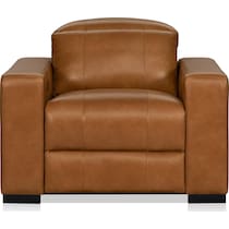 chapman dark brown recliner   