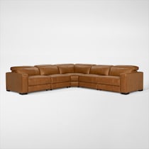 chapman dark brown sectional web   