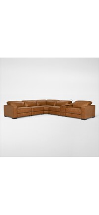 Bridgeport Dual-Power Reclining Sectional