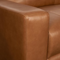 chapman dark brown sofa   