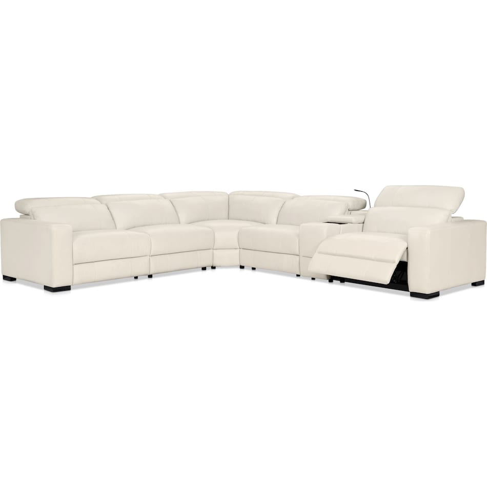 Chapman Dual-Power Reclining Sectional | American Signature Furniture