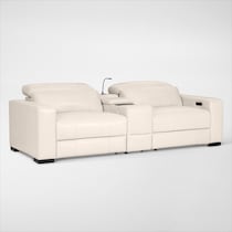 chapman white loveseat   