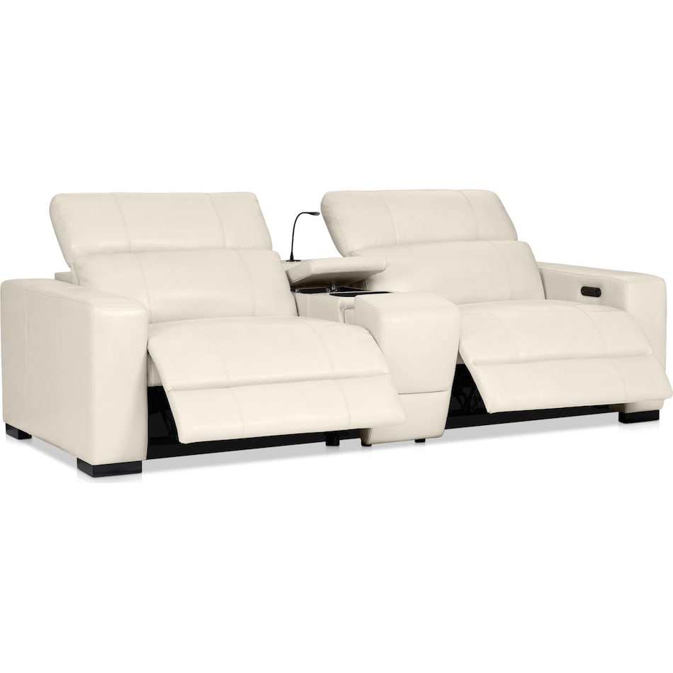 chapman white loveseat   