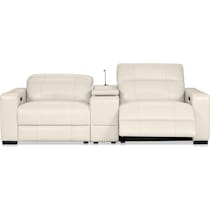 chapman white loveseat   