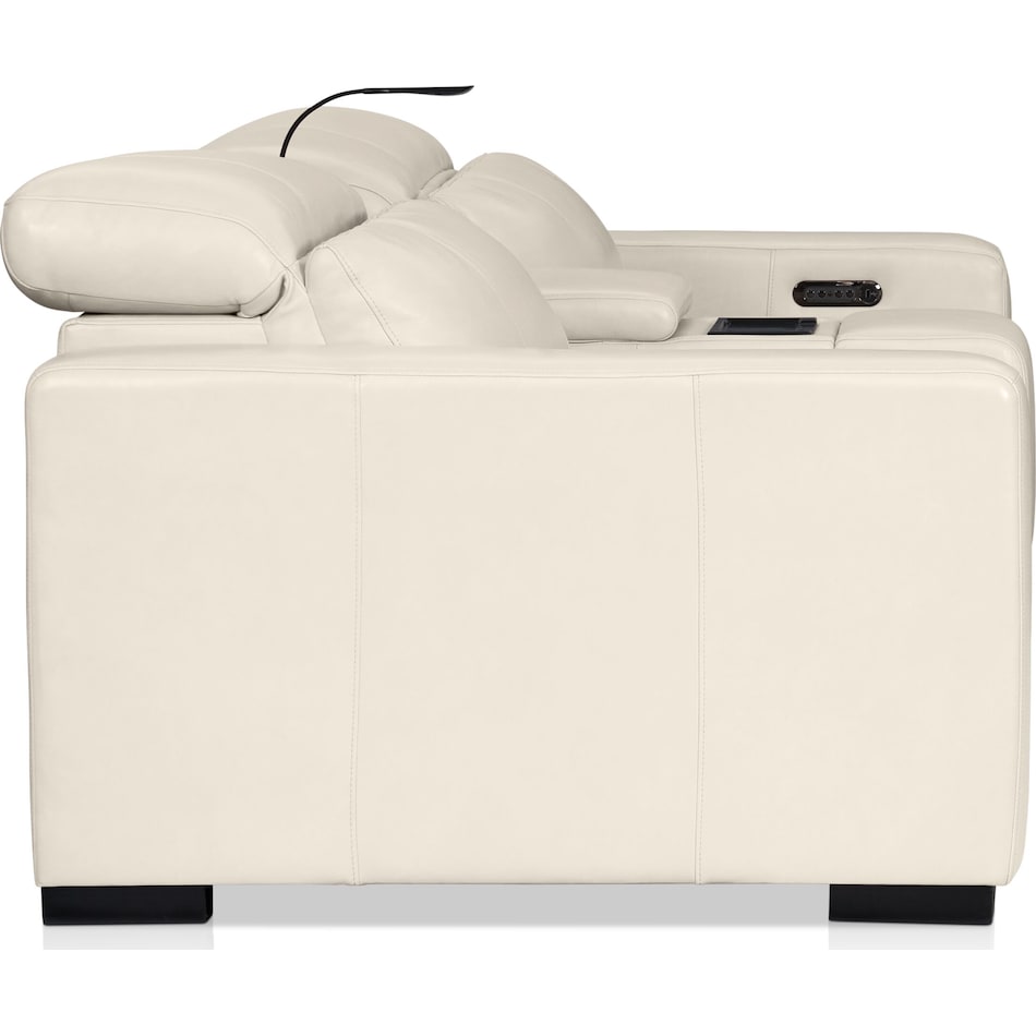 chapman white loveseat   