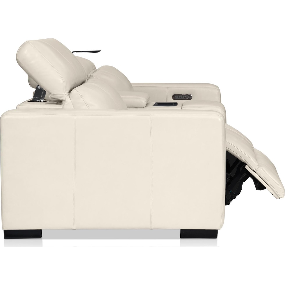 chapman white loveseat   