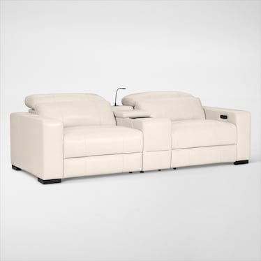 Chapman 3-Piece Dual-Power Reclining Loveseat with Console