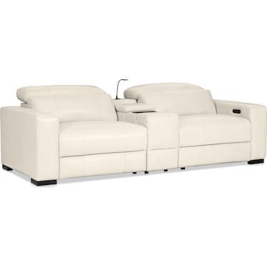 Chapman 3-Piece Dual-Power Reclining Loveseat with Console