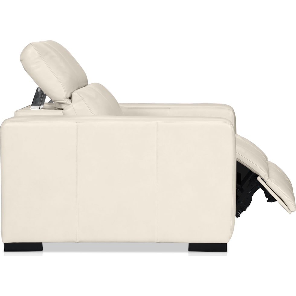 chapman white recliner   