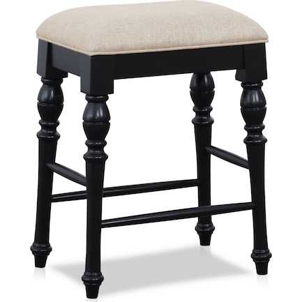 Charleston Stool - Black