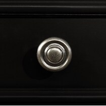 charleston black entertainment wall unit   