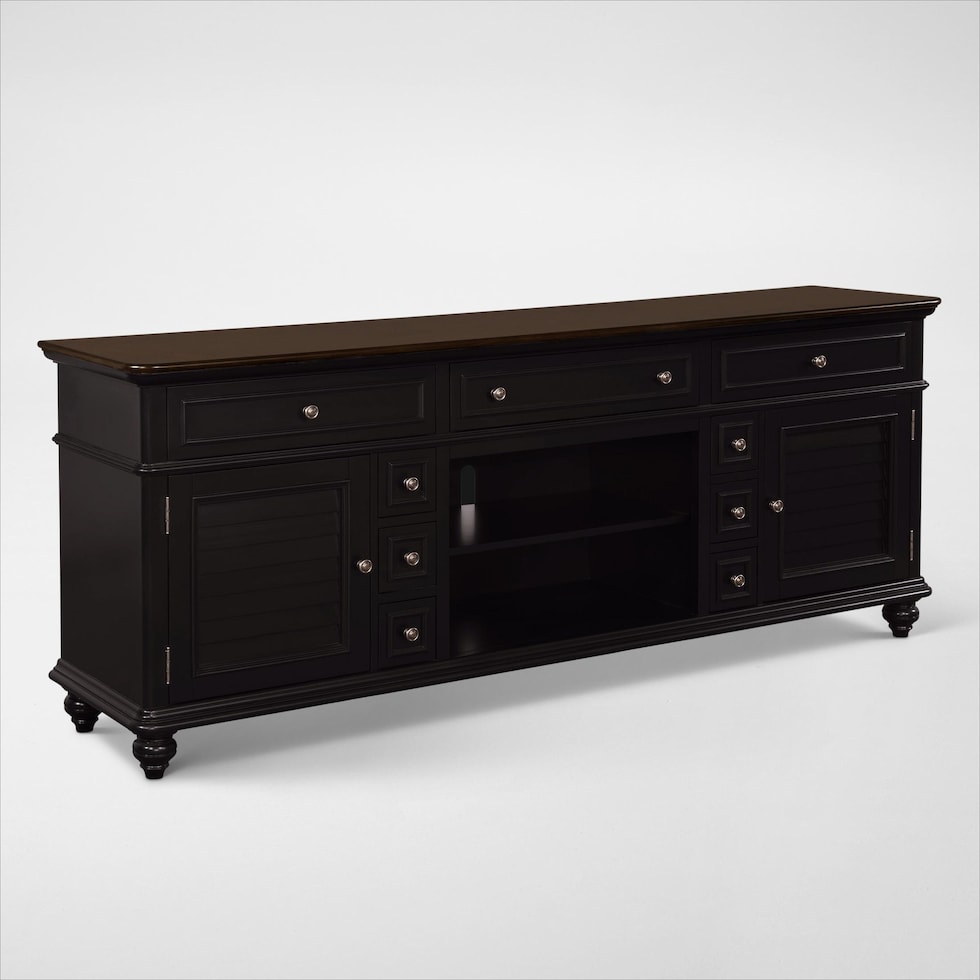 charleston black tv stand web   