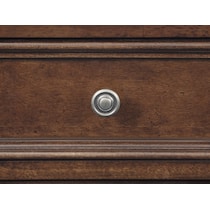 charleston dark brown chest   