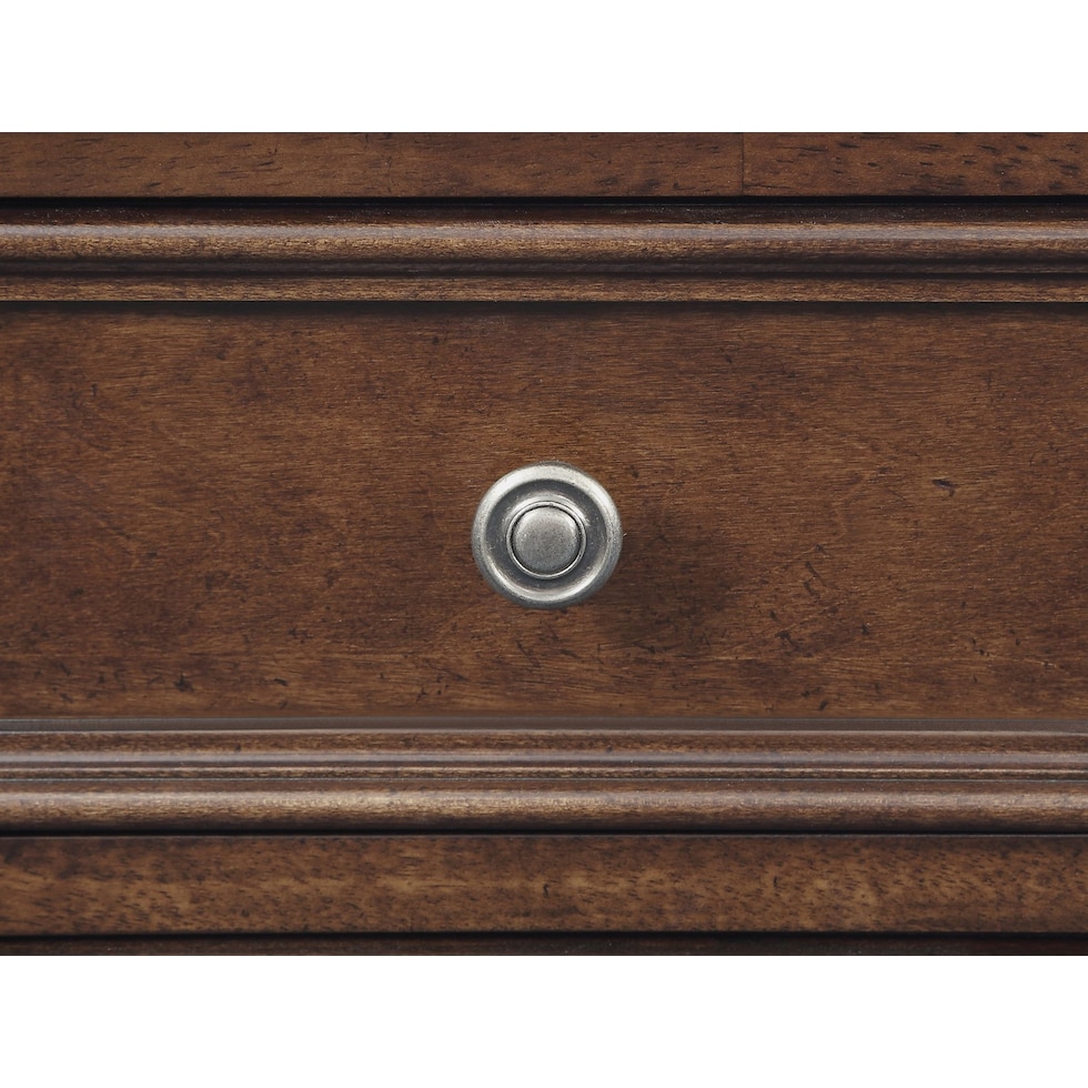 charleston dark brown nightstand   