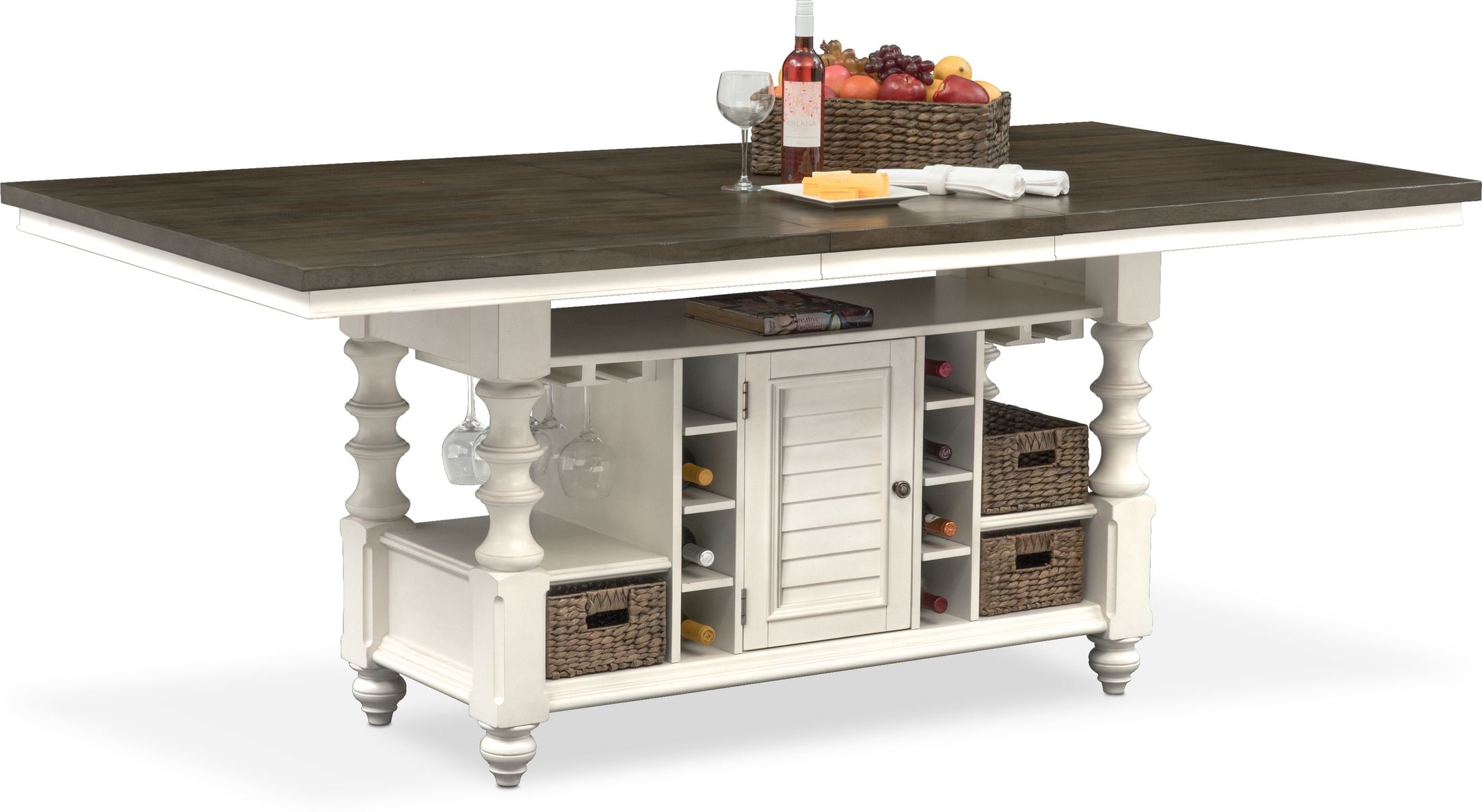 Charleston Kitchen Island American Signature Furniture