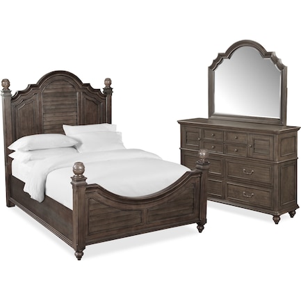 The Charleston Bedroom Collection The Charleston Bedroom Collection, City Furniture King Bed