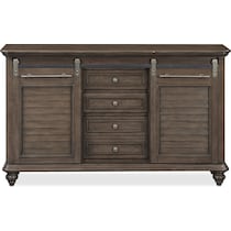 charleston gray buffet   