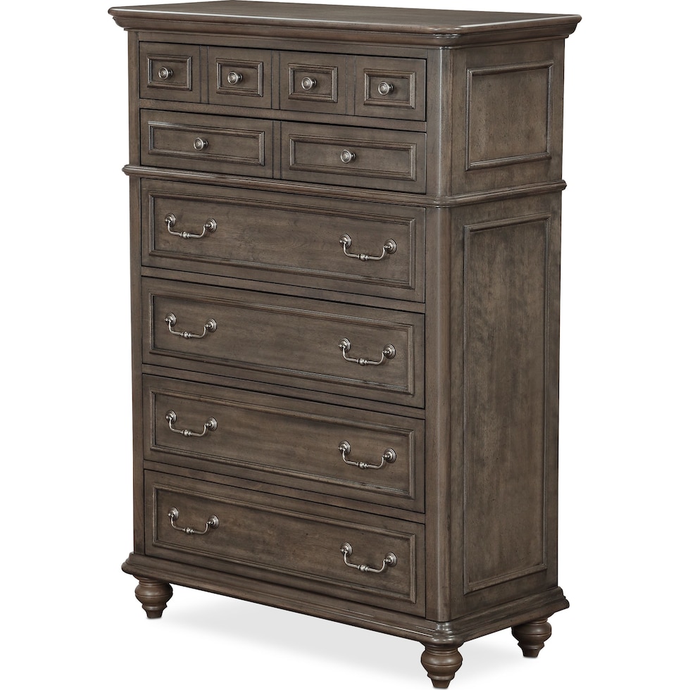 charleston gray chest   