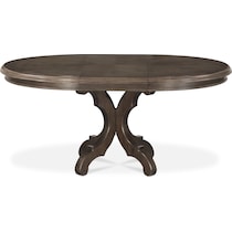 charleston gray dining table   