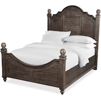 charleston gray king bed   