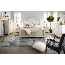charleston white  pc king bedroom   